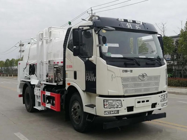 解放J6L10方餐廚垃圾車